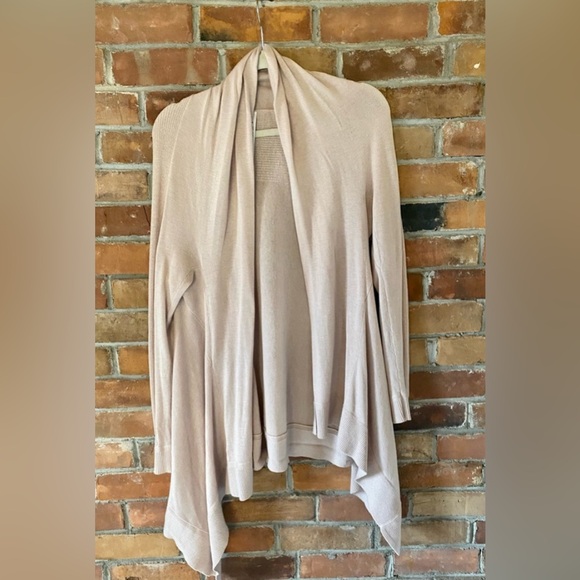 LULULEMON cashlu knit wrap pink bliss cardigan sweater M/L - Picture 5 of 10